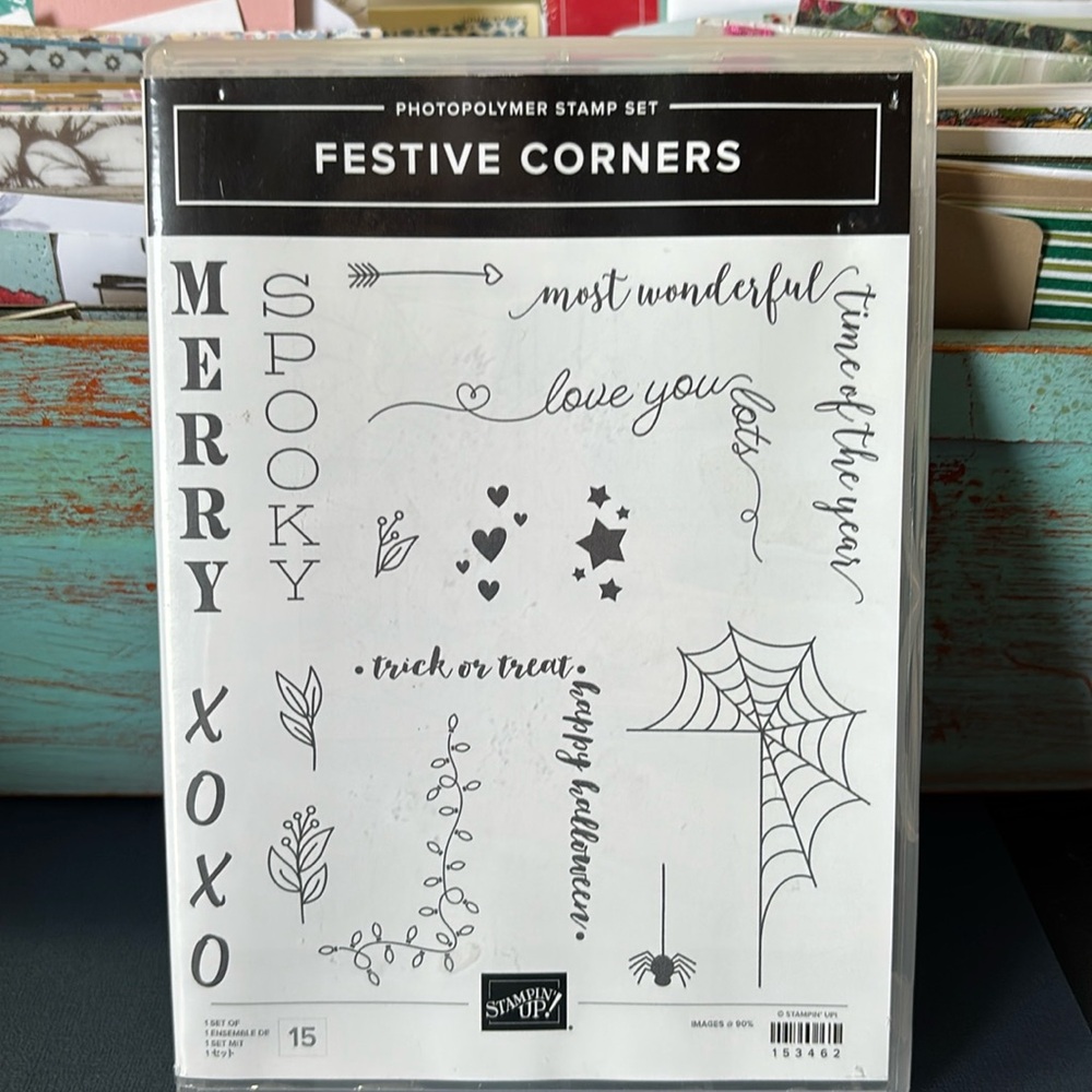Stampin Up! Festive Corners Stamp Set